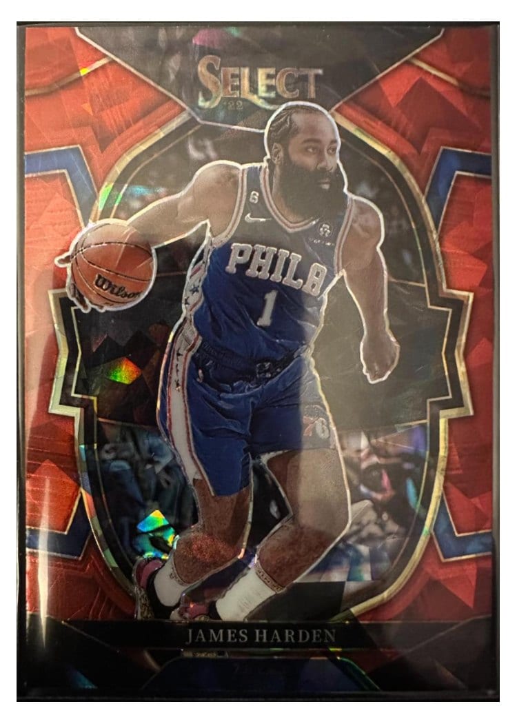2022-23 Panini Select Base Set James Harden #25 card