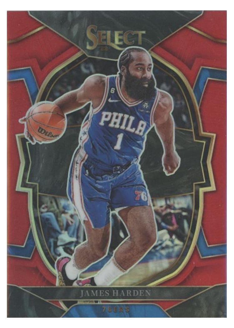 2022-23 Panini Select Base Set James Harden #25 card