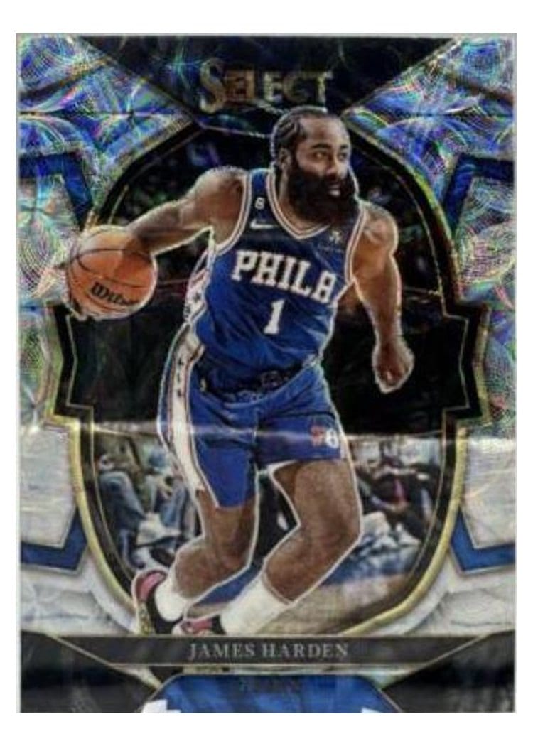 2022-23 Panini Select Base Set James Harden #25 card