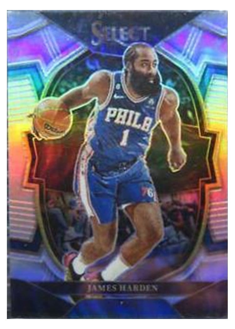 2022-23 Panini Select Base Set James Harden #25 card