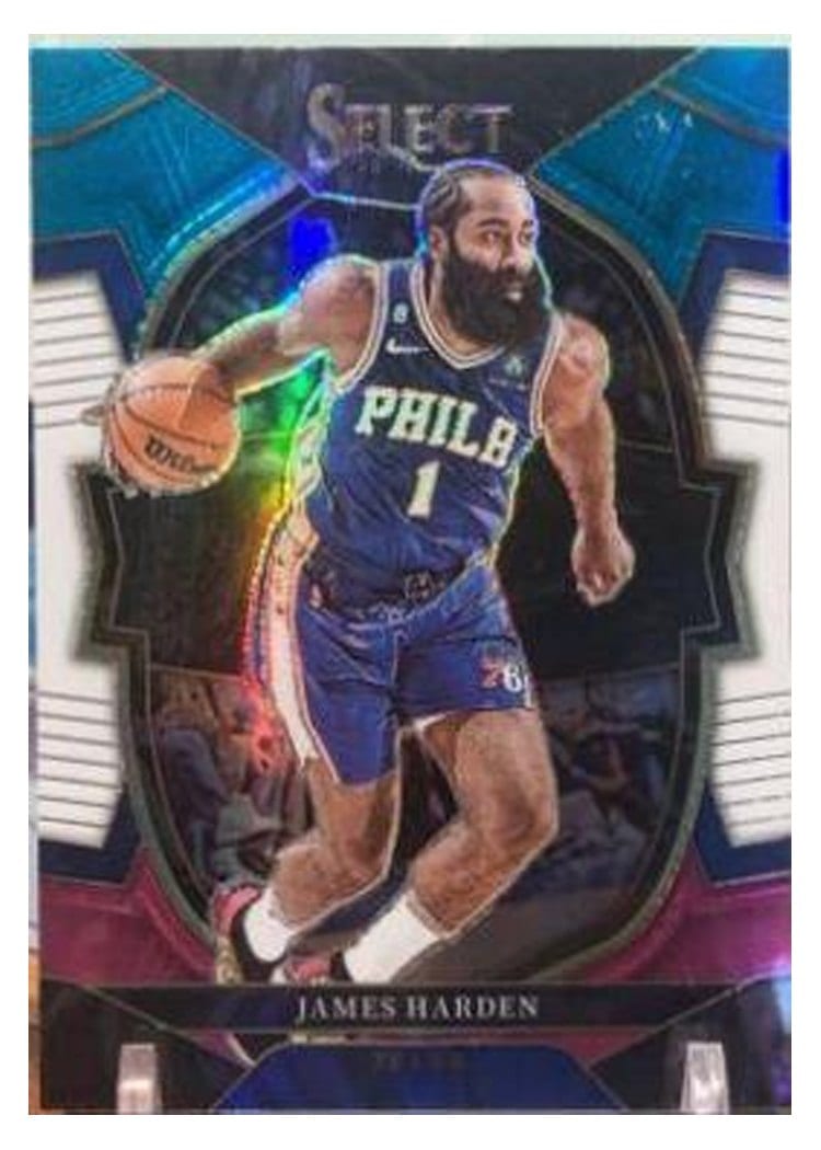 2022-23 Panini Select Base Set James Harden #25 card