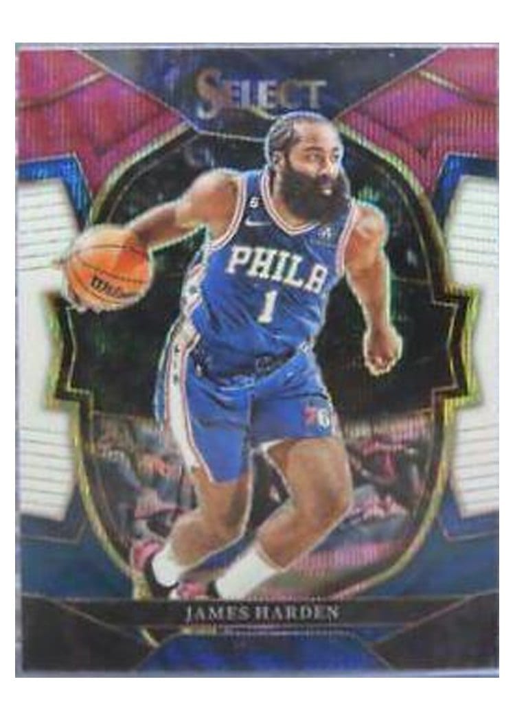 2022-23 Panini Select Base Set James Harden #25 card