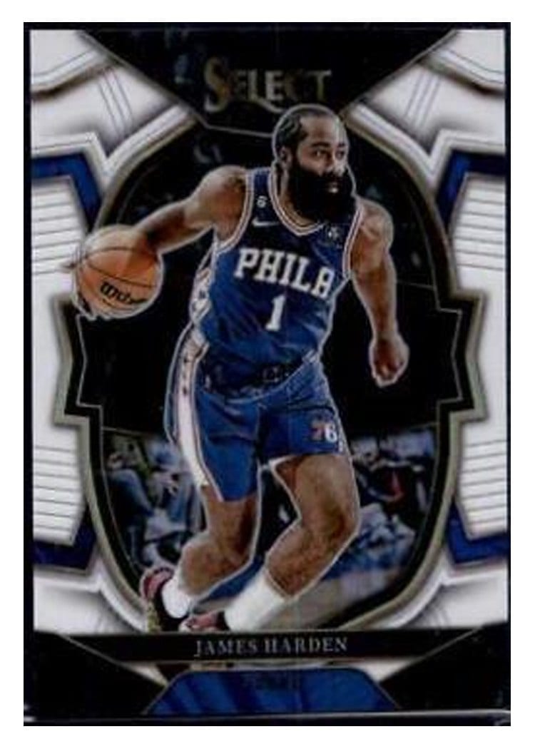 2022-23 Panini Select Base Set James Harden #25 card