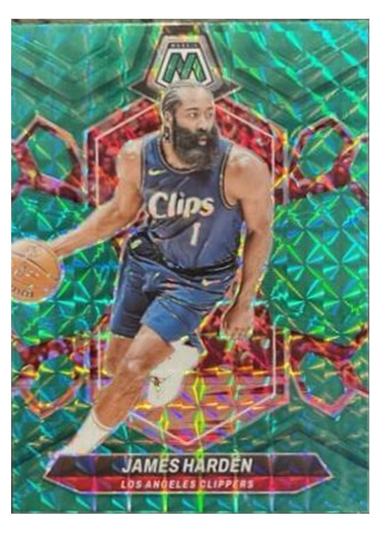 2023-24 Panini Mosaic Base Set James Harden #152 card