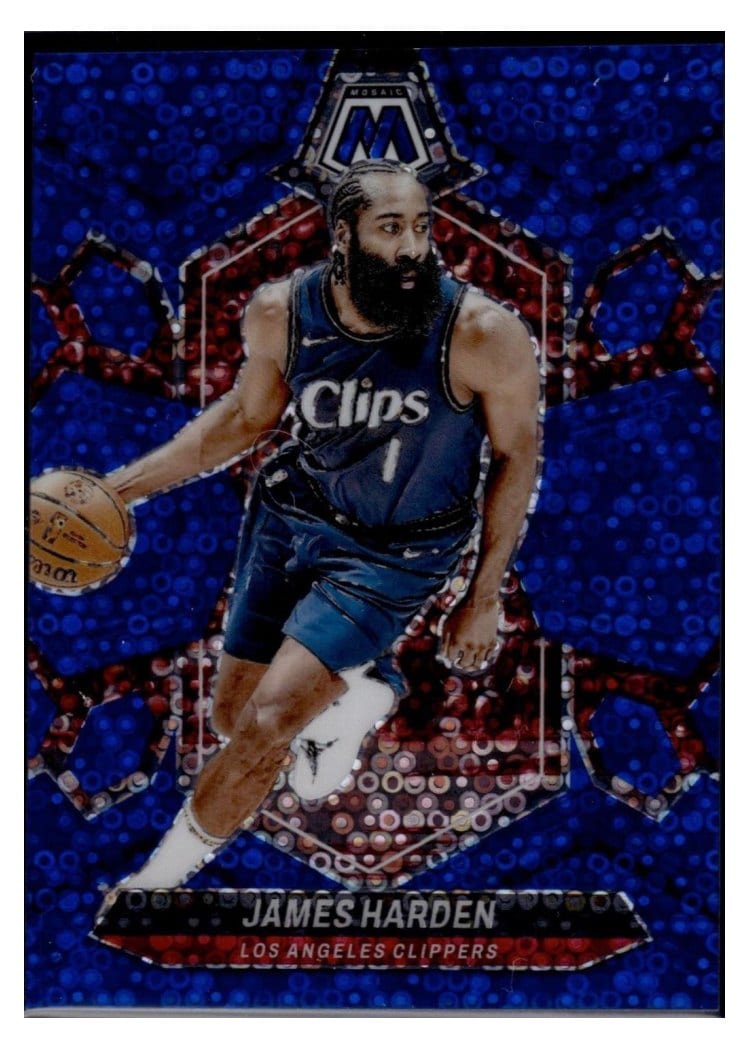 2023-24 Panini Mosaic Base Set James Harden #152 card