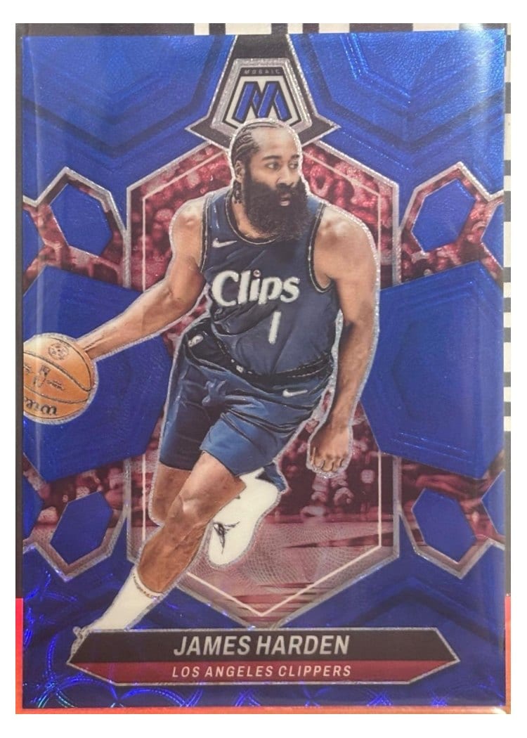 2023-24 Panini Mosaic Base Set James Harden #152 card