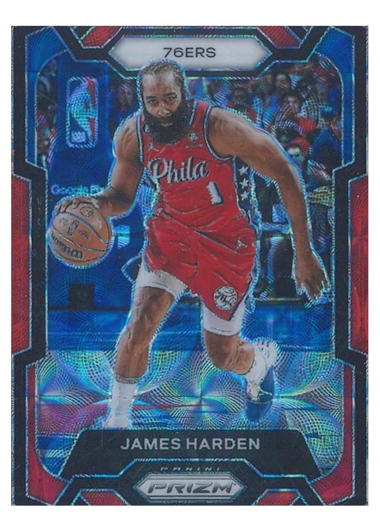 2023-24 Panini Prizm Base Set James Harden #98 card
