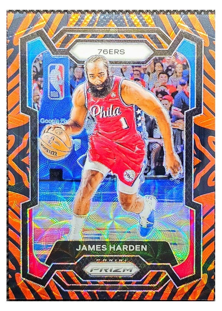 2023-24 Panini Prizm Base Set James Harden #98 card