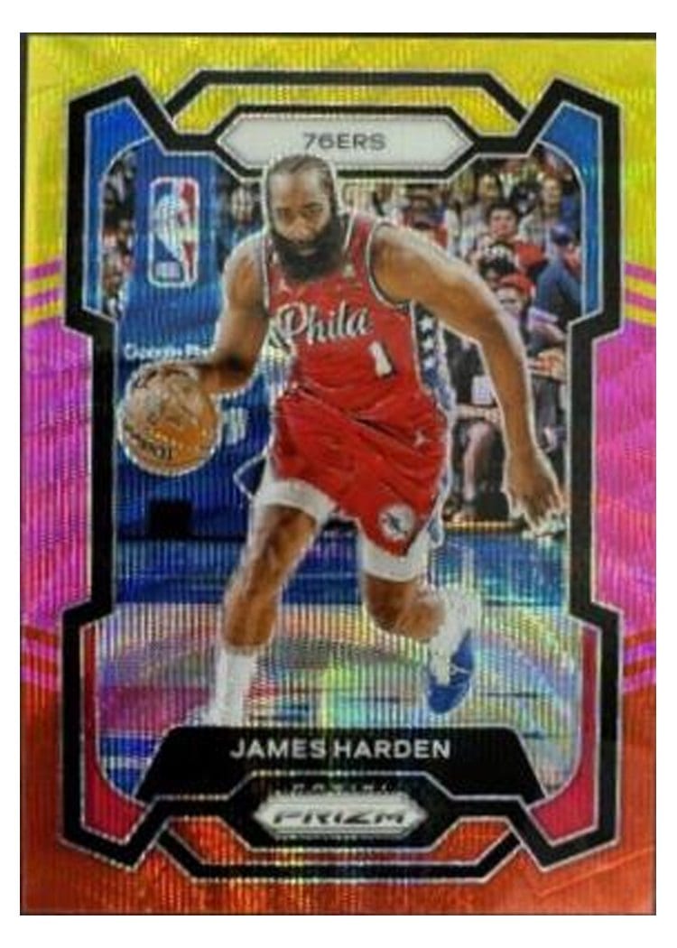 2023-24 Panini Prizm Base Set James Harden #98 card