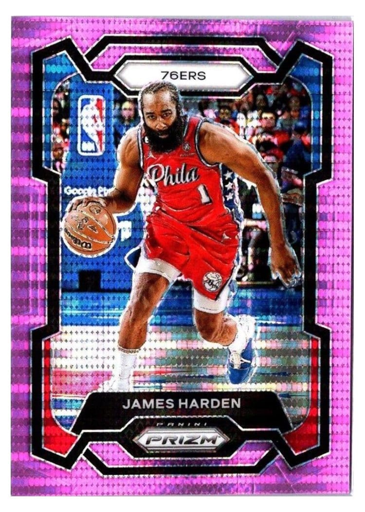 2023-24 Panini Prizm Base Set James Harden #98 card