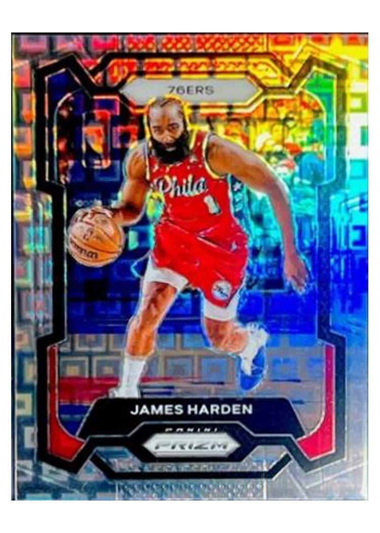 2023-24 Panini Prizm Base Set James Harden #98 card
