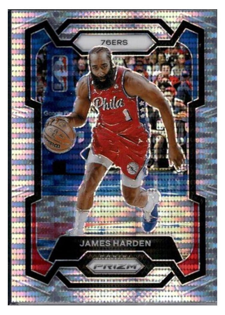 2023-24 Panini Prizm Base Set James Harden #98 card