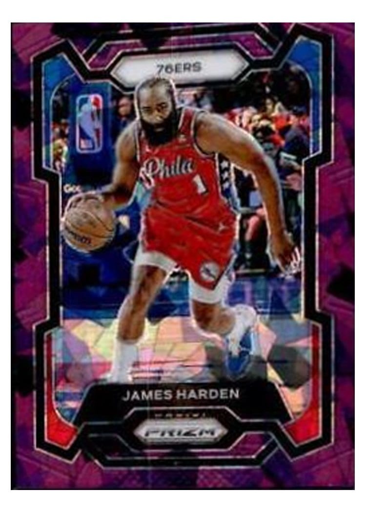 2023-24 Panini Prizm Base Set James Harden #98 card