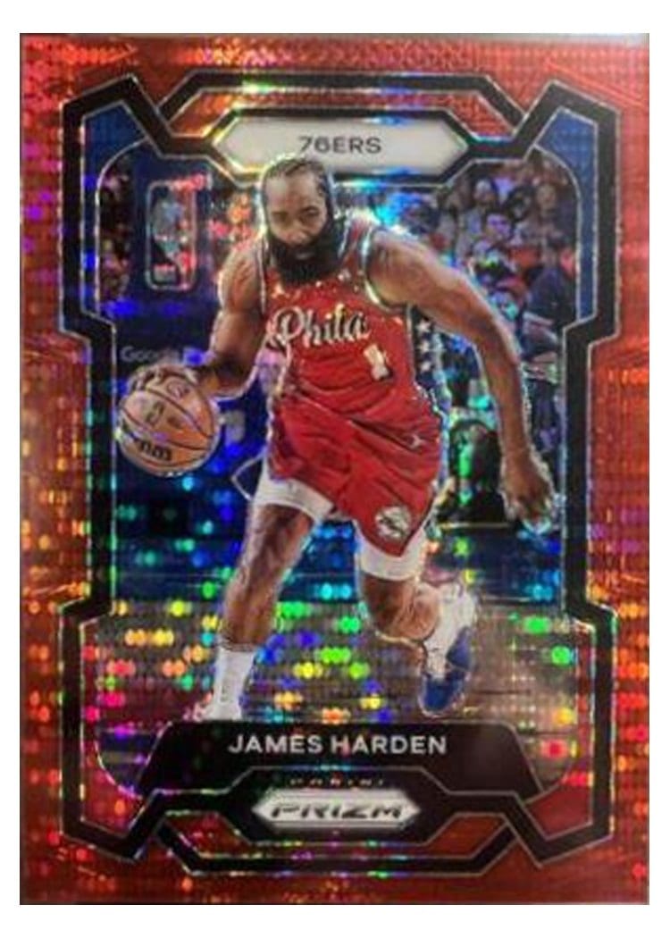 2023-24 Panini Prizm Base Set James Harden #98 card