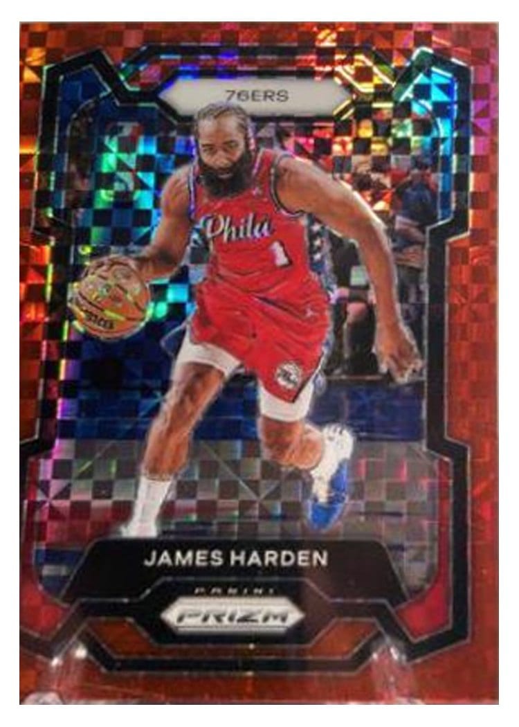 2023-24 Panini Prizm Base Set James Harden #98 card