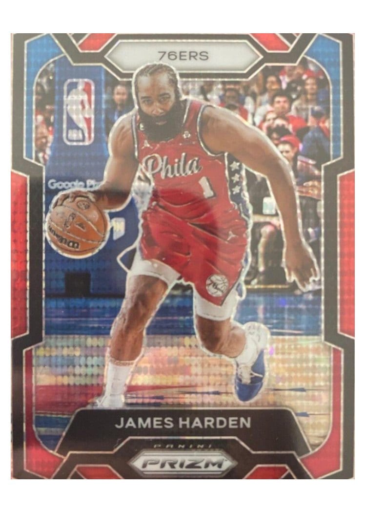 2023-24 Panini Prizm Base Set James Harden #98 card
