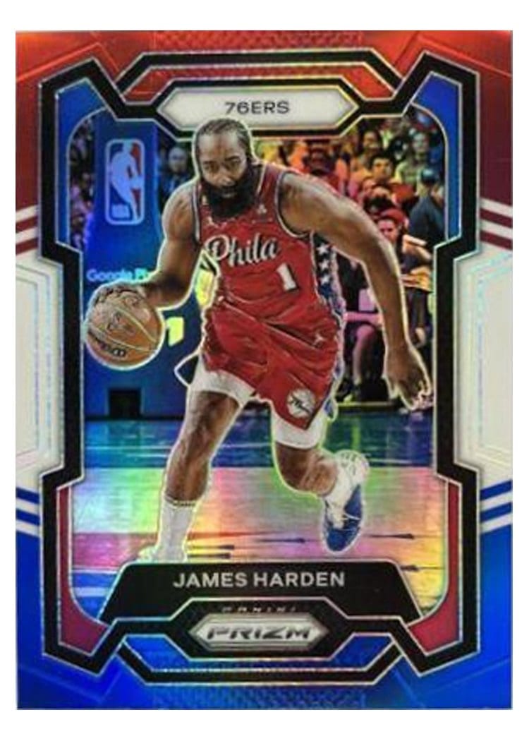 2023-24 Panini Prizm Base Set James Harden #98 card