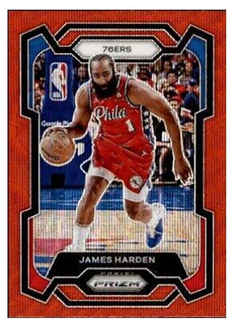 2023-24 Panini Prizm Base Set James Harden #98 card