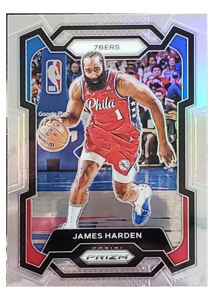 2023-24 Panini Prizm Base Set James Harden #98 card