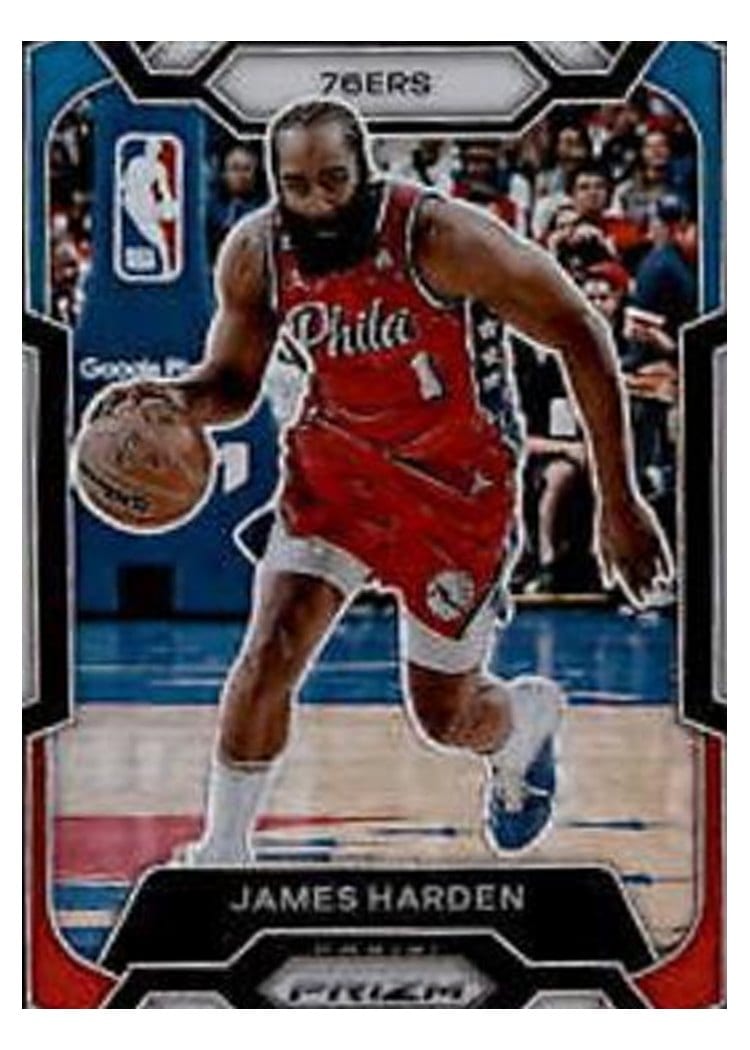2023-24 Panini Prizm Base Set James Harden #98 card