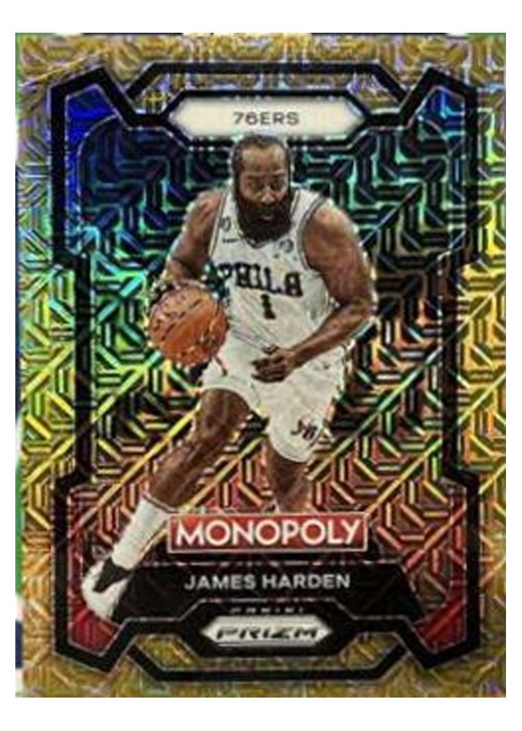 2023-24 Panini Prizm Monopoly Base Set James Harden #67 card