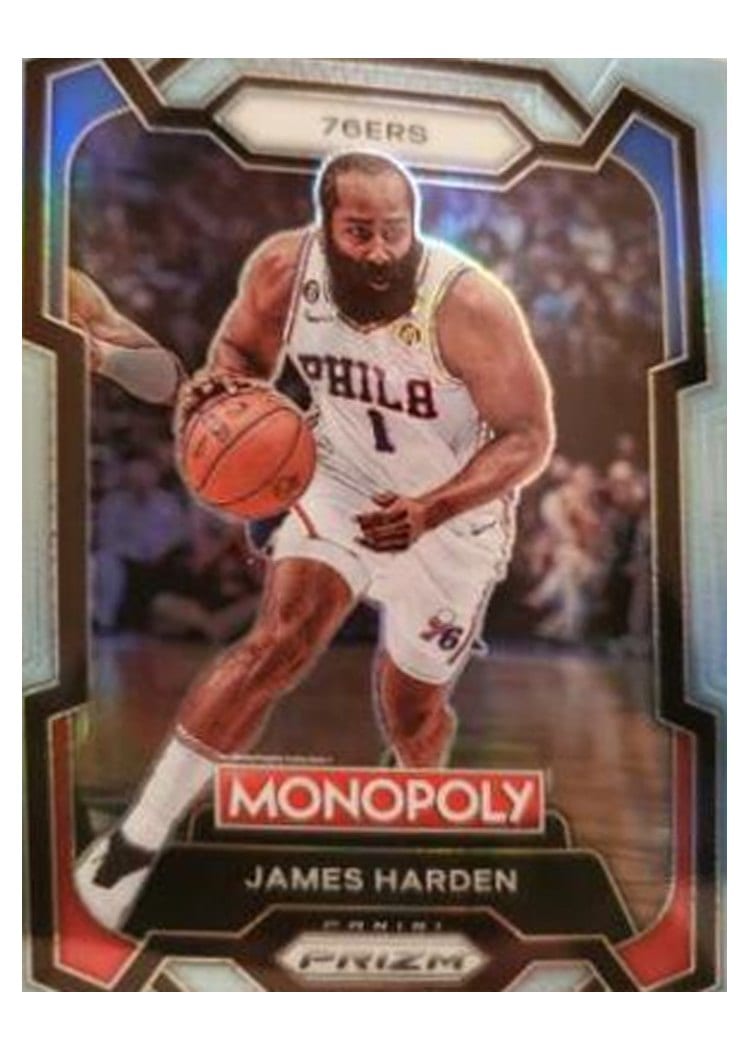 2023-24 Panini Prizm Monopoly Base Set James Harden #67 card