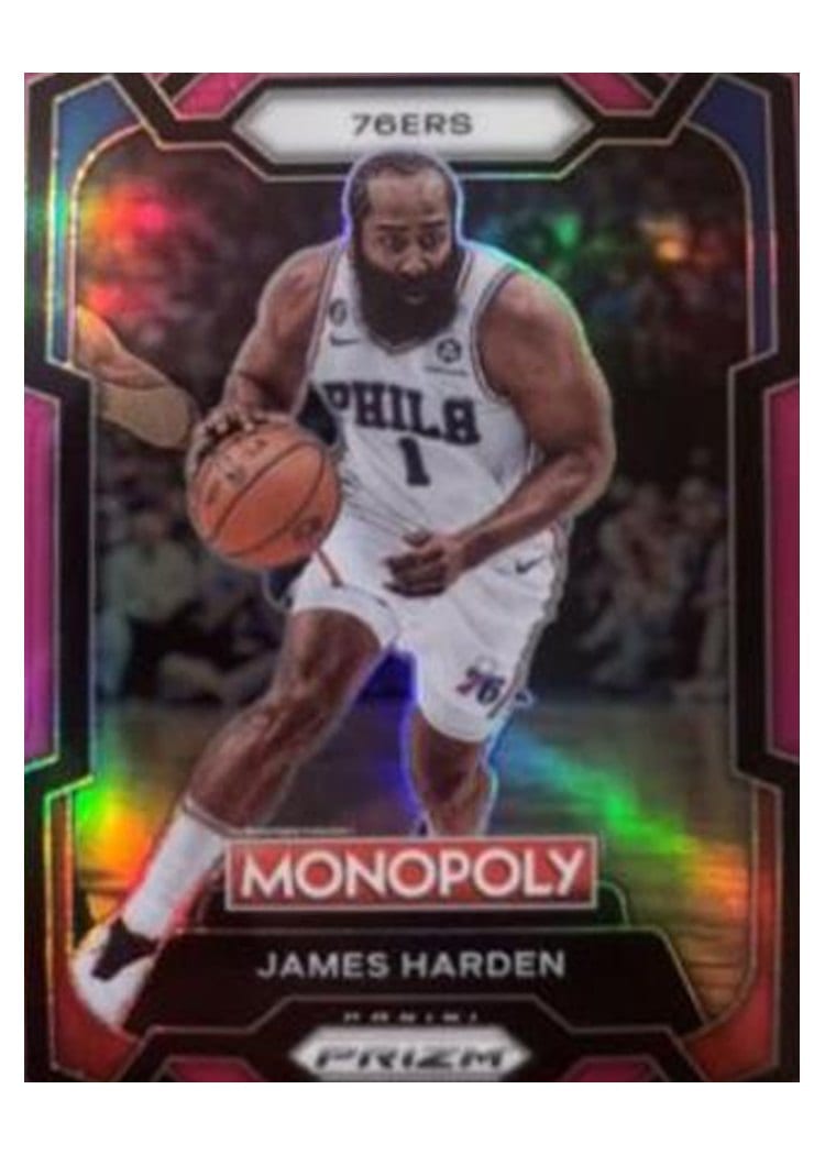 2023-24 Panini Prizm Monopoly Base Set James Harden #67 card