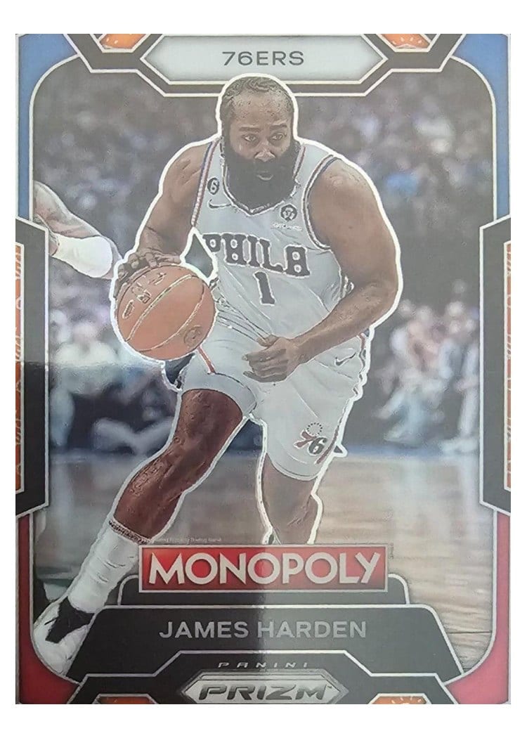 2023-24 Panini Prizm Monopoly Base Set James Harden #67 card
