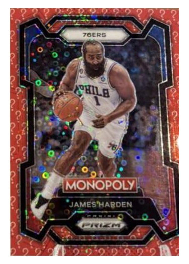 2023-24 Panini Prizm Monopoly Base Set James Harden #67 card