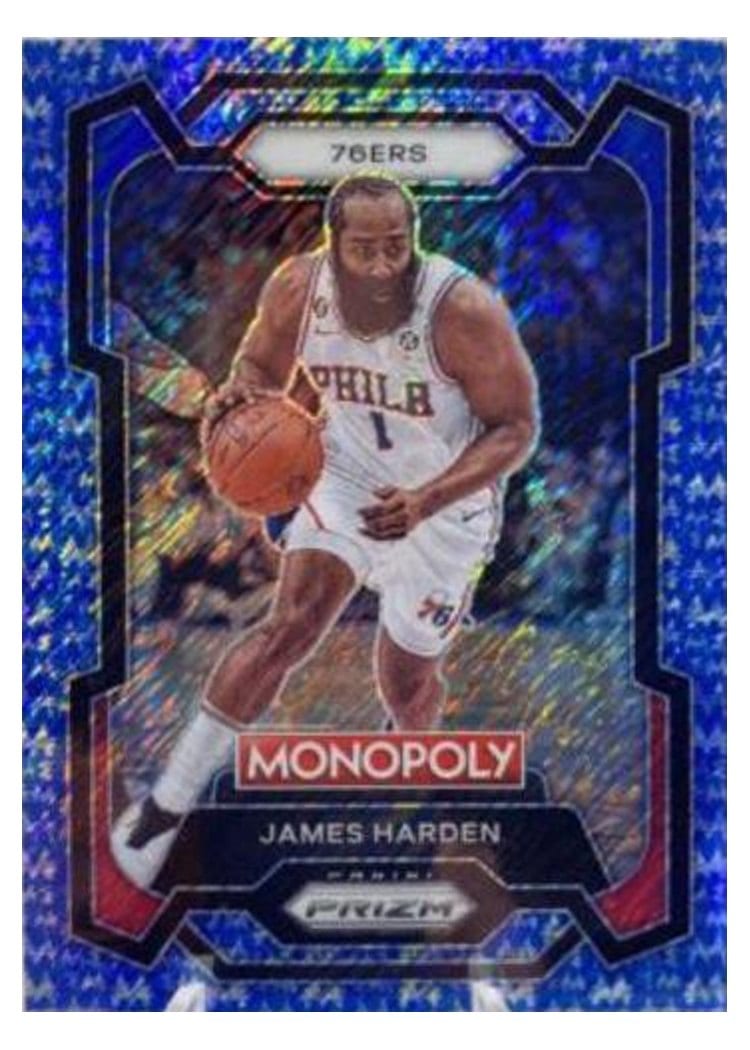 2023-24 Panini Prizm Monopoly Base Set James Harden #67 card