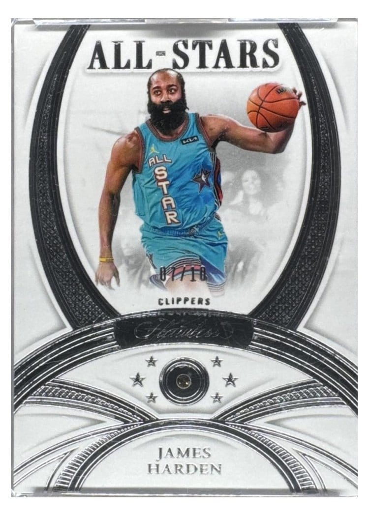 2024-25 Panini Flawless Base Gems James Harden #127 card