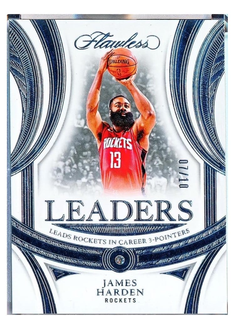 2024-25 Panini Flawless Base Gems James Harden #162 card
