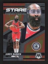 2024-25 Panini Mosaic Stare Masters James Harden #19 card