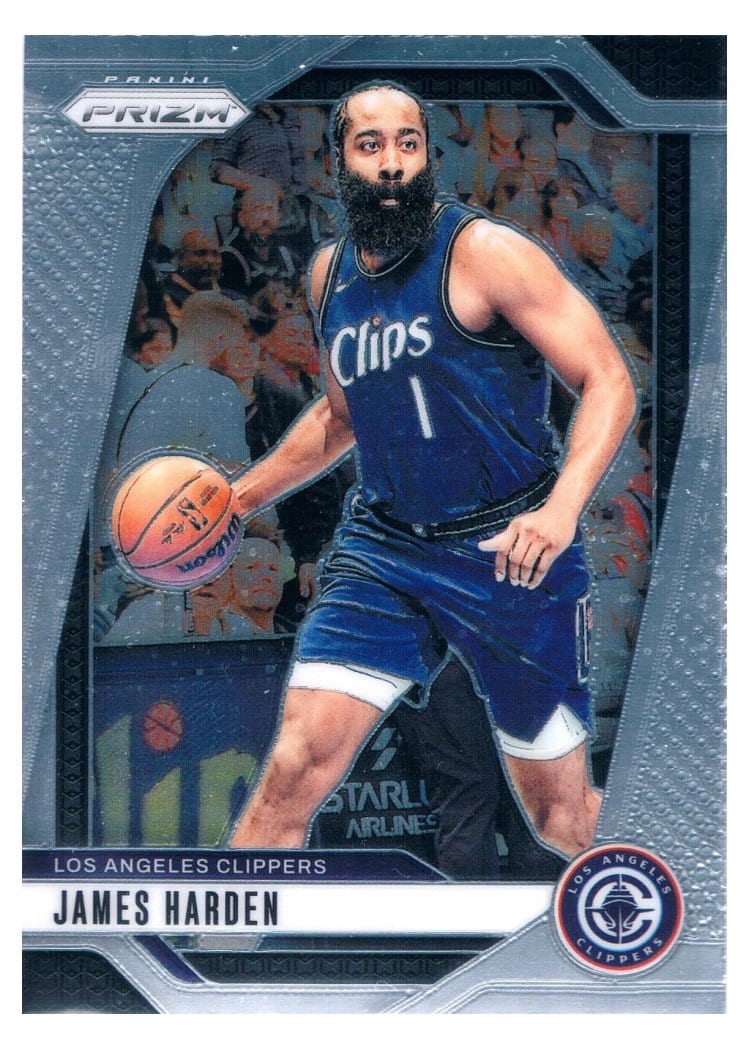 2024-25 Panini Prizm Base Set James Harden #181 card