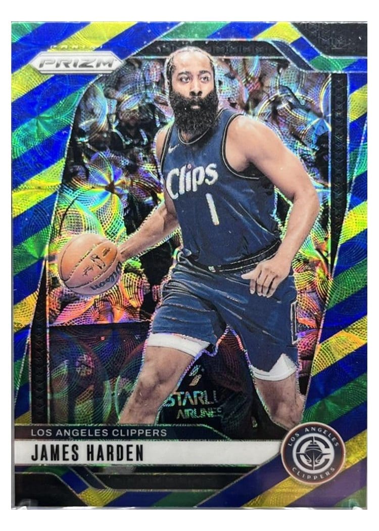 2024-25 Panini Prizm Base Set James Harden #181 card