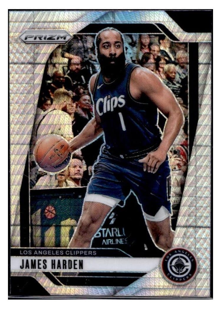 2024-25 Panini Prizm Base Set James Harden #181 card