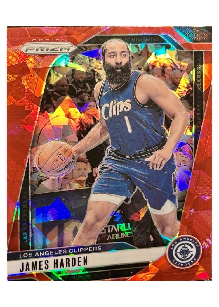 2024-25 Panini Prizm Base Set James Harden #181 card