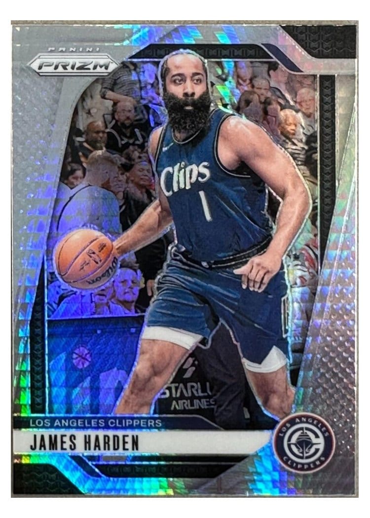 2024-25 Panini Prizm Base Set James Harden #181 card