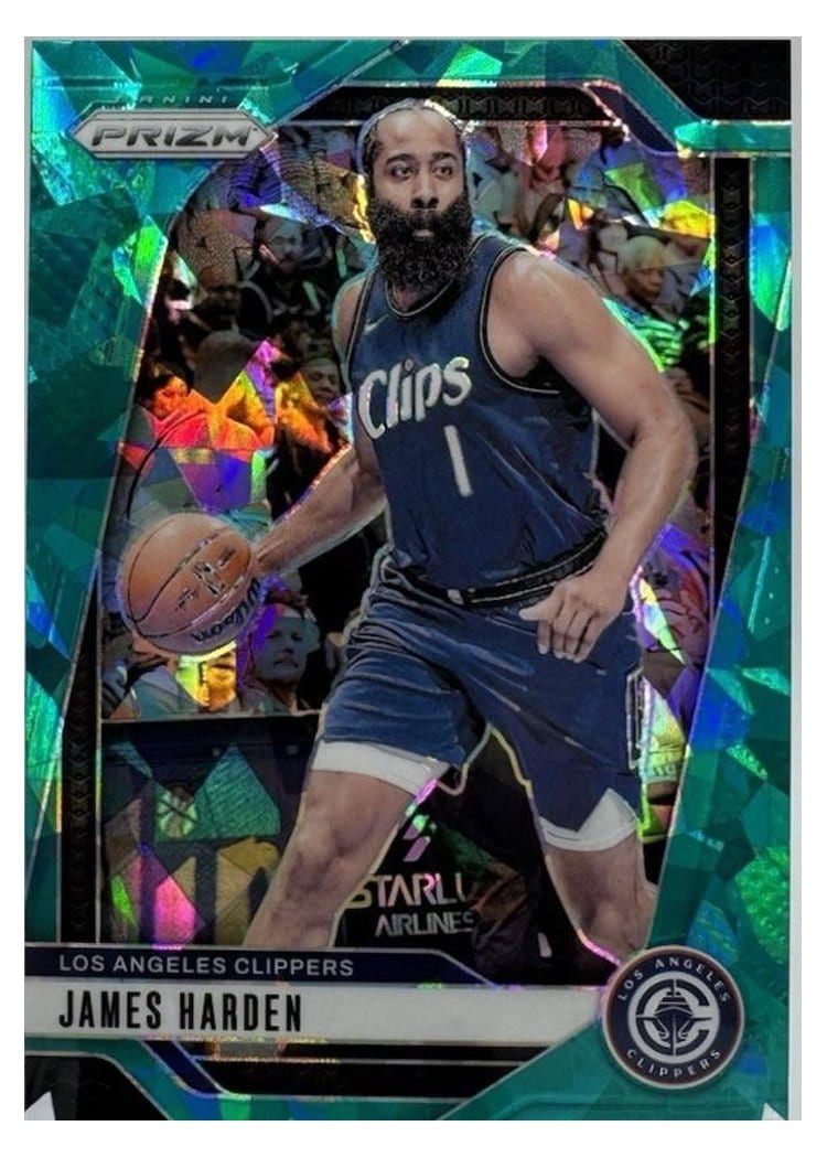 2024-25 Panini Prizm Base Set James Harden #181 card
