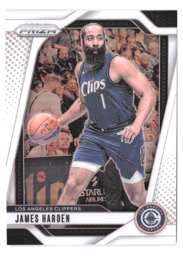 2024-25 Panini Prizm Base Set James Harden #181 card