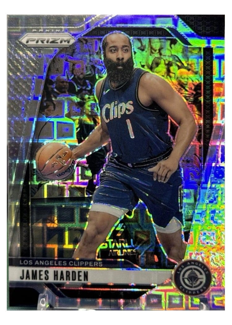 2024-25 Panini Prizm Base Set James Harden #181 card