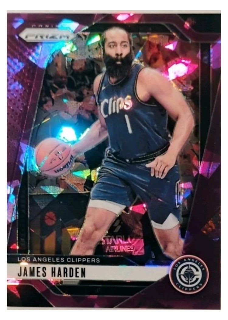 2024-25 Panini Prizm Base Set James Harden #181 card