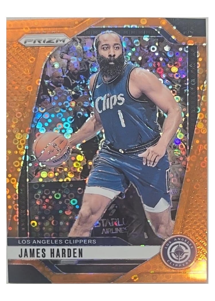 2024-25 Panini Prizm Base Set James Harden #181 card
