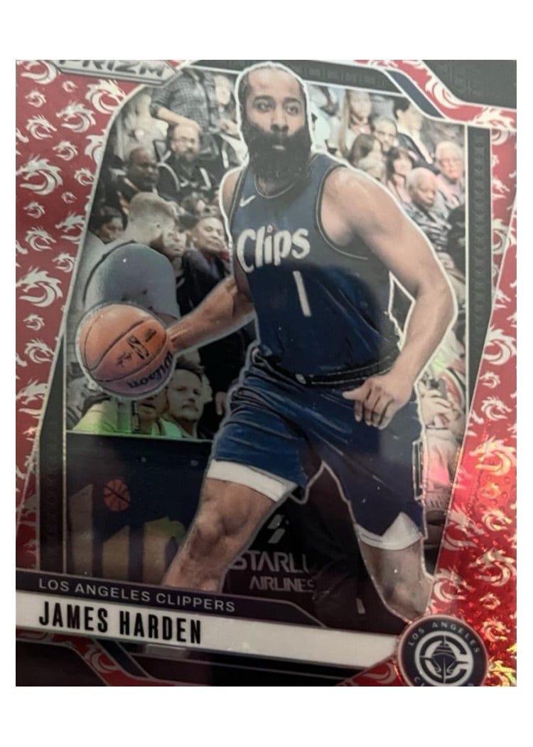 2024-25 Panini Prizm Base Set James Harden #181 card