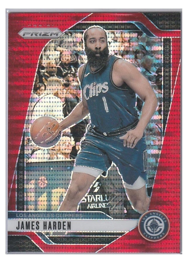 2024-25 Panini Prizm Base Set James Harden #181 card