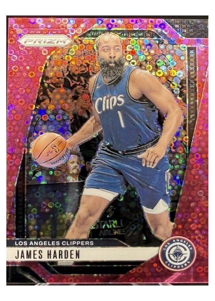 2024-25 Panini Prizm Base Set James Harden #181 card