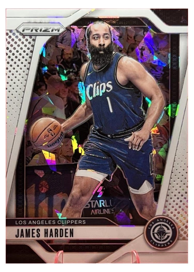 2024-25 Panini Prizm Base Set James Harden #181 card
