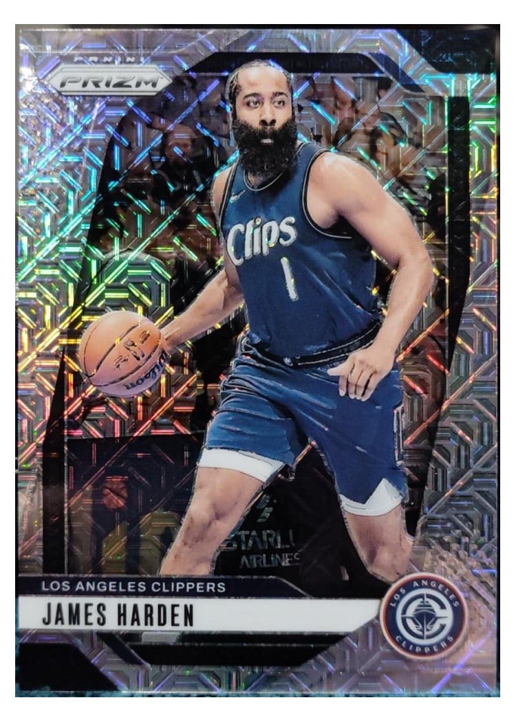 2024-25 Panini Prizm Base Set James Harden #181 card