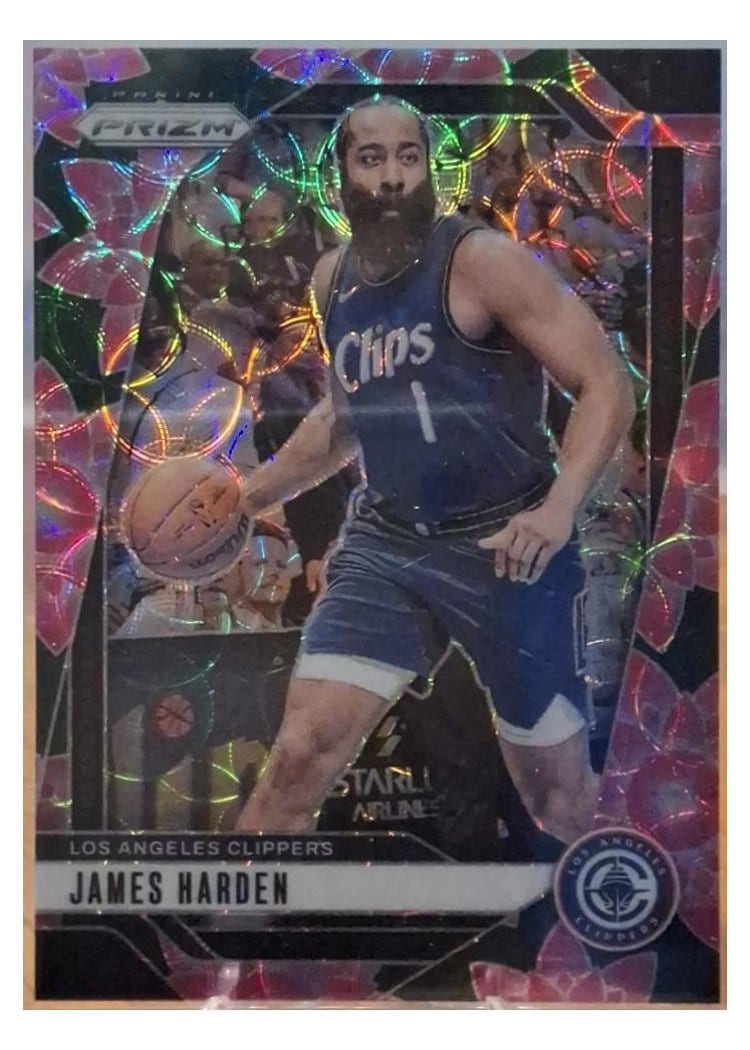 2024-25 Panini Prizm Base Set James Harden #181 card