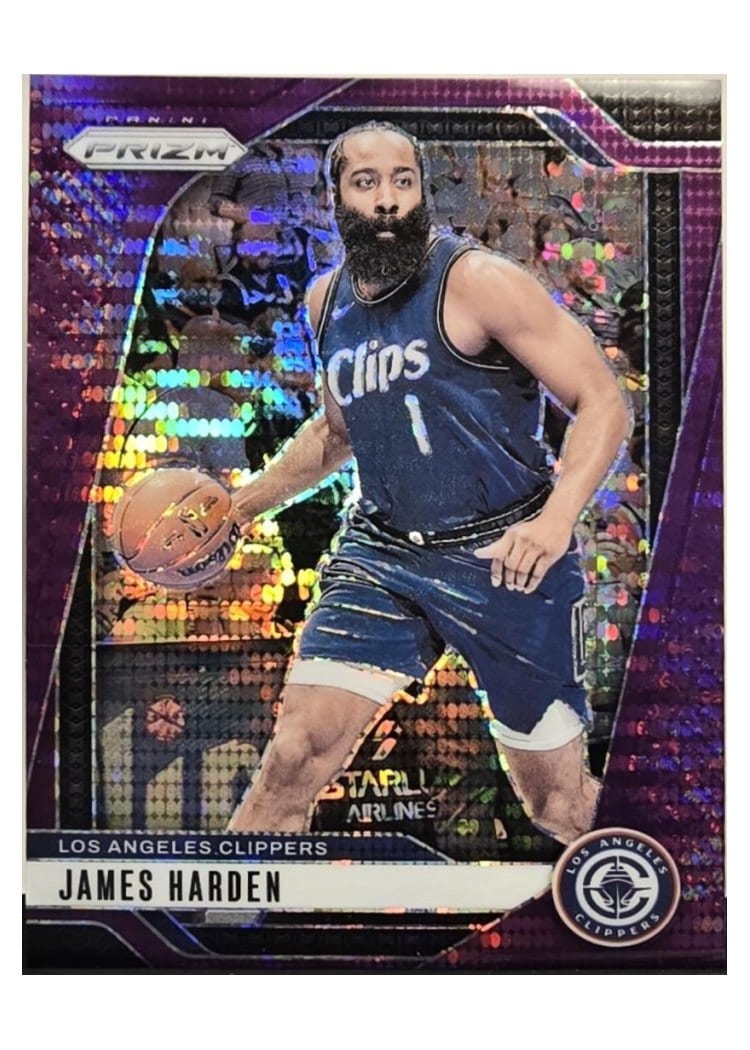 2024-25 Panini Prizm Base Set James Harden #181 card